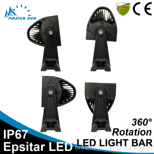 Waterproof 7.5inch 36w led tractor work light car led light bar off road led light bar